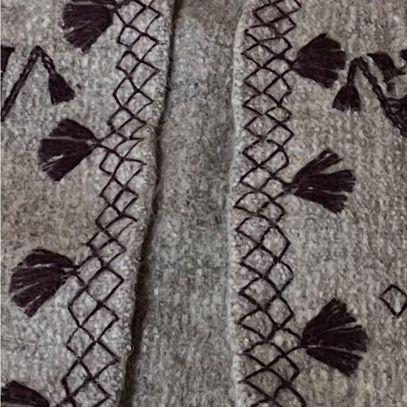BEAUTIFUL NEW Peruvian HANDMAID ALPACA WOOL SWEATER (Cardigan). - Picture 8 of 16